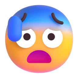 Anxious Face With Sweat